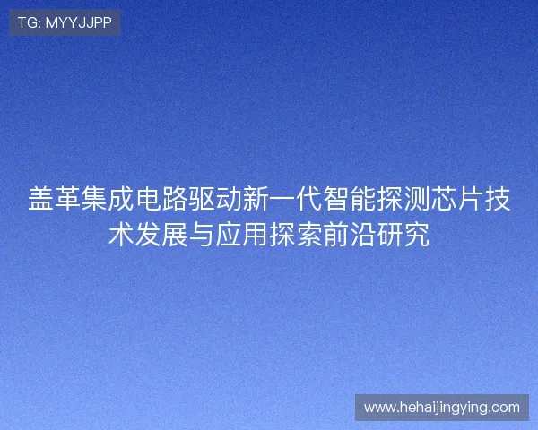 盖革集成电路驱动新一代智能探测芯片技术发展与应用探索前沿研究
